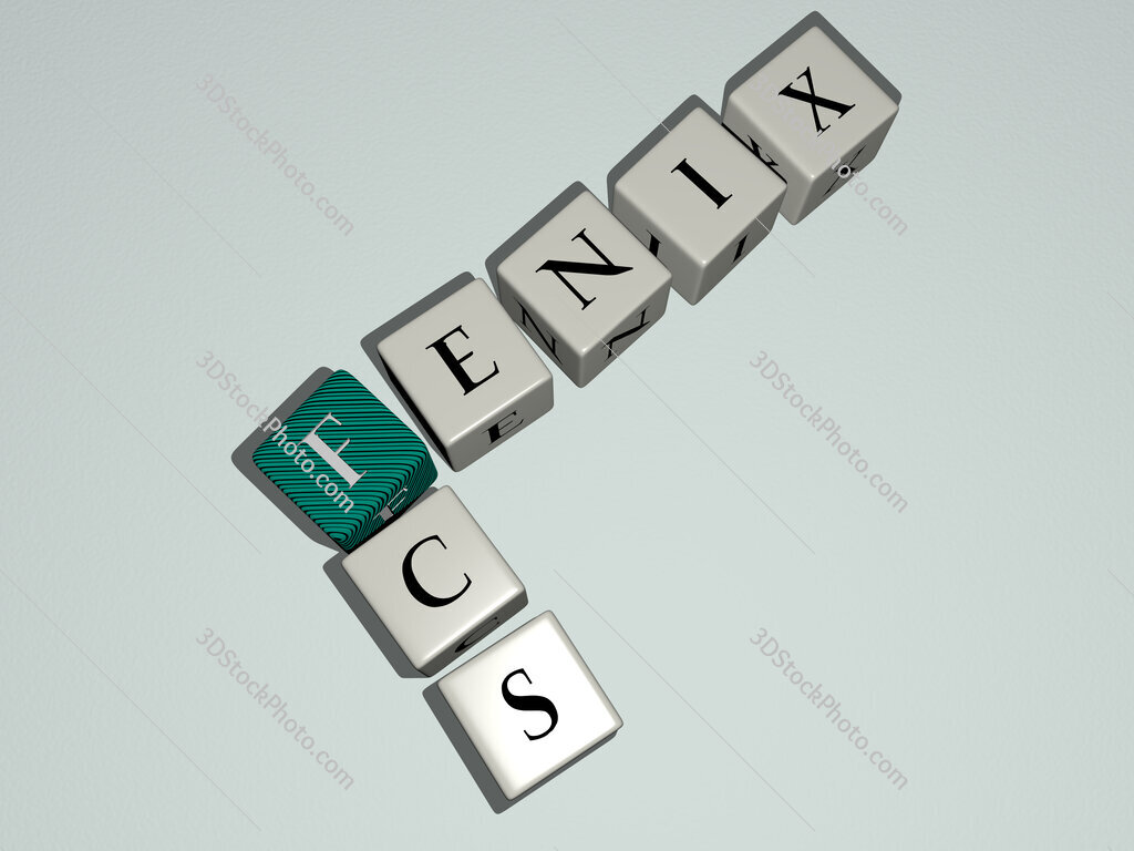 Fenix FCS crossword by cubic dice letters