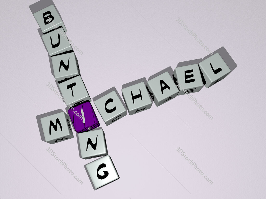 Michael Bunting crossword by cubic dice letters