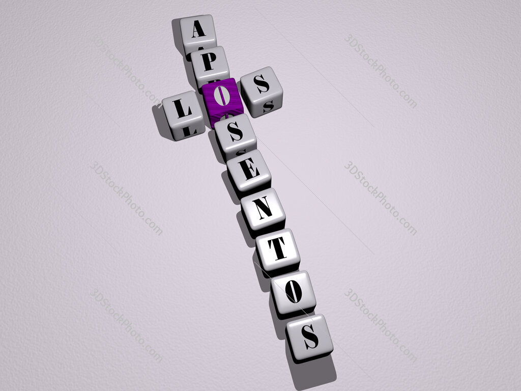 Los Aposentos crossword by cubic dice letters