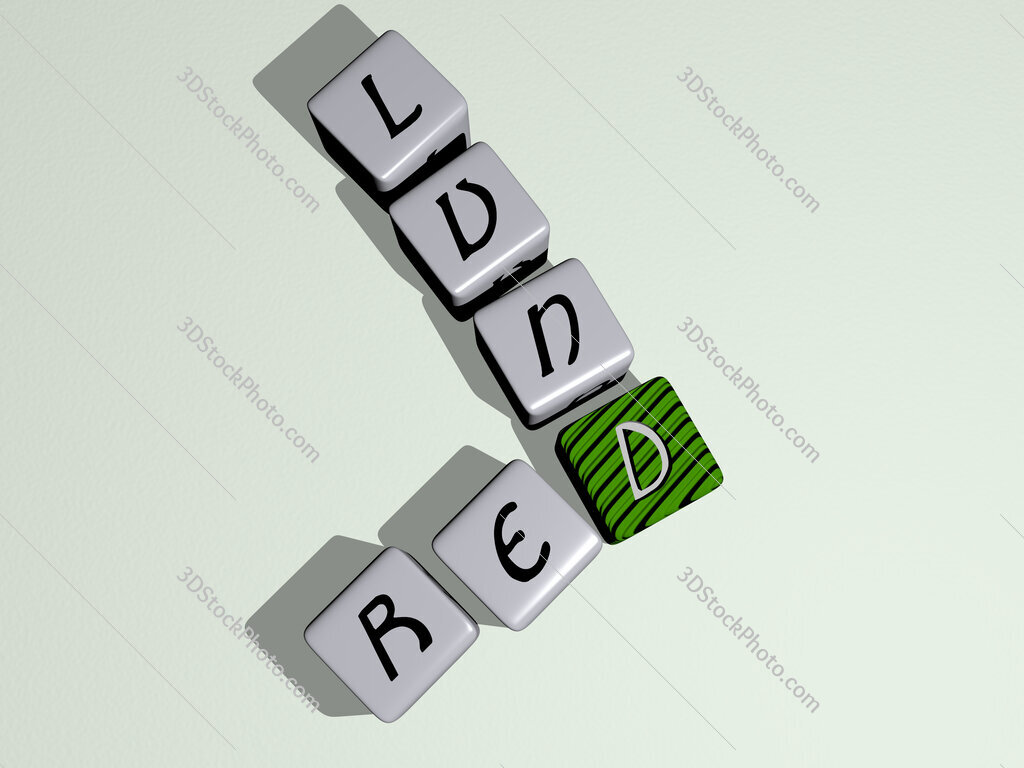 Red Lund crossword by cubic dice letters