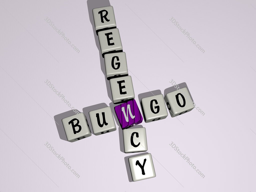 Bungo Regency crossword by cubic dice letters