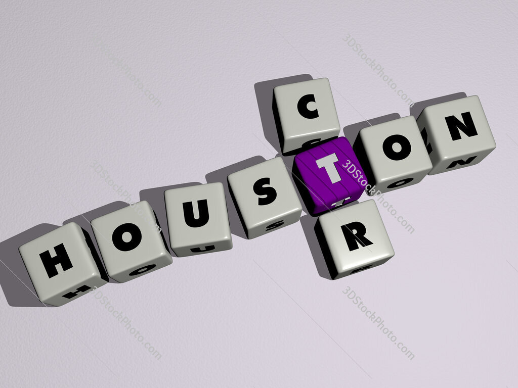 Houston Ctr crossword by cubic dice letters