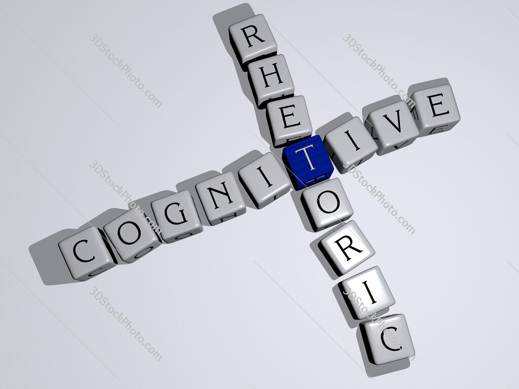 Cognitive rhetoric crossword by cubic dice letters