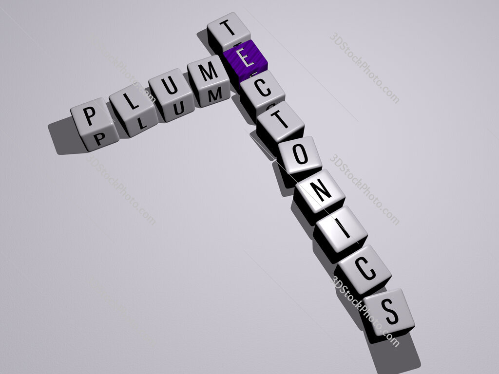 Plume tectonics crossword by cubic dice letters