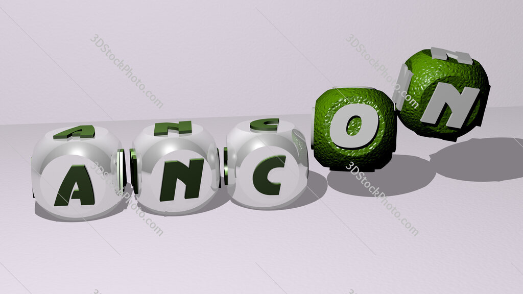 Ancon dancing cubic letters