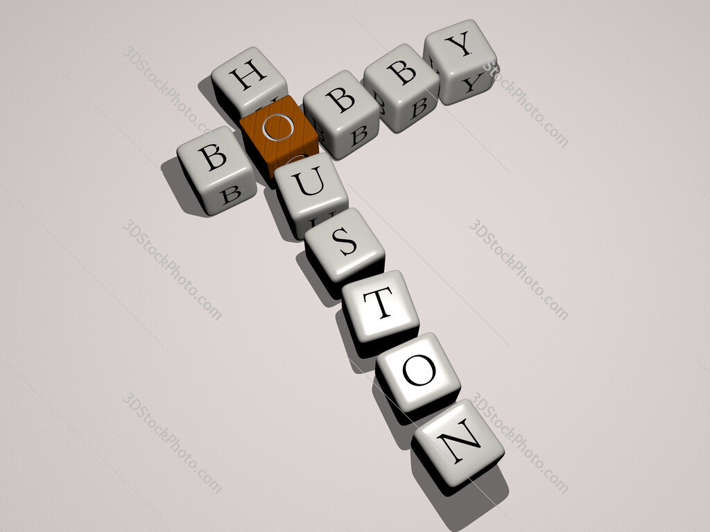Bobby Houston crossword by cubic dice letters