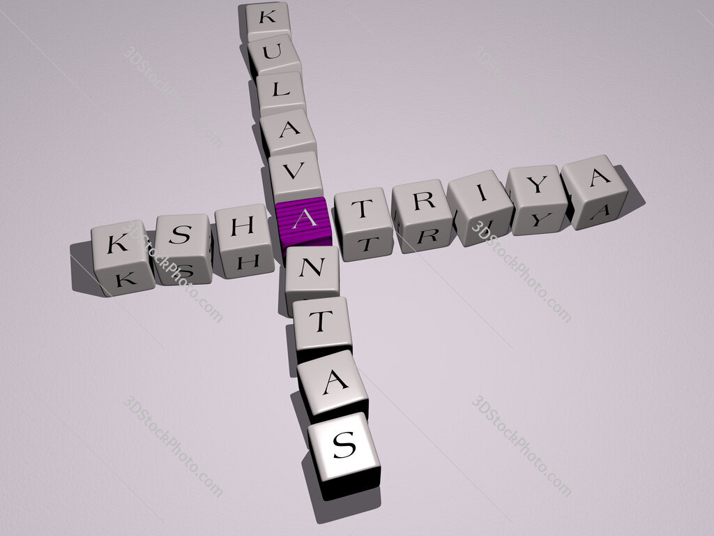 Kshatriya Kulavantas crossword by cubic dice letters