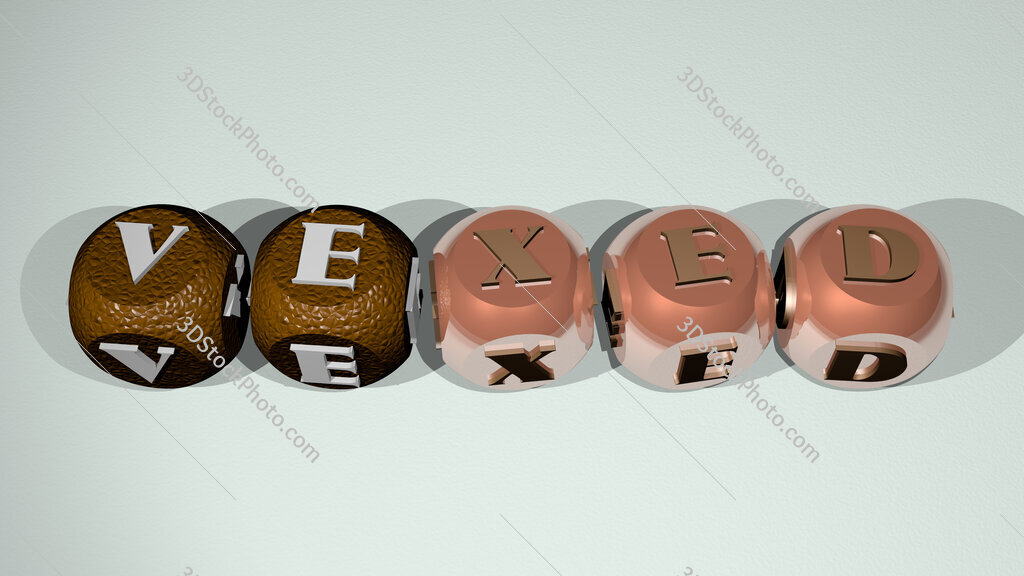 Vexed text of cubic individual letters