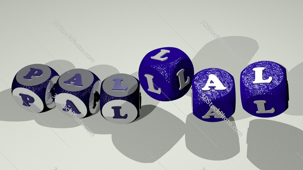 Pallal text by dancing dice letters