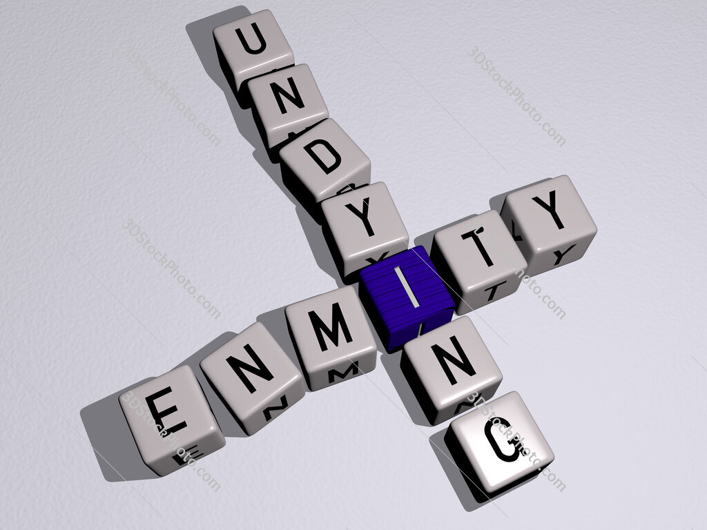 enmity undying crossword by cubic dice letters