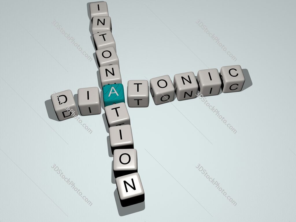 diatonic intonation crossword by cubic dice letters