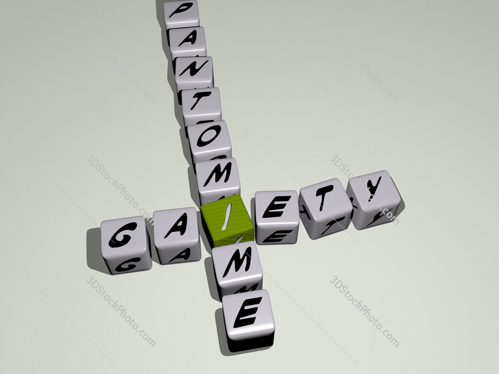 gaiety pantomime crossword by cubic dice letters