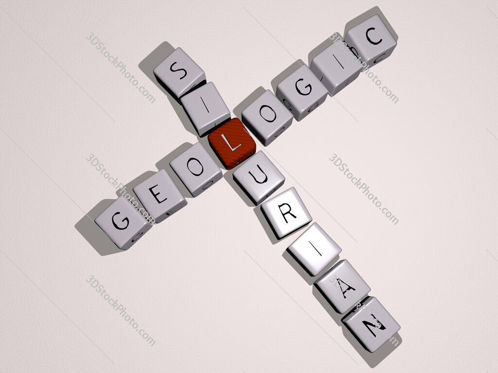 geologic silurian crossword by cubic dice letters
