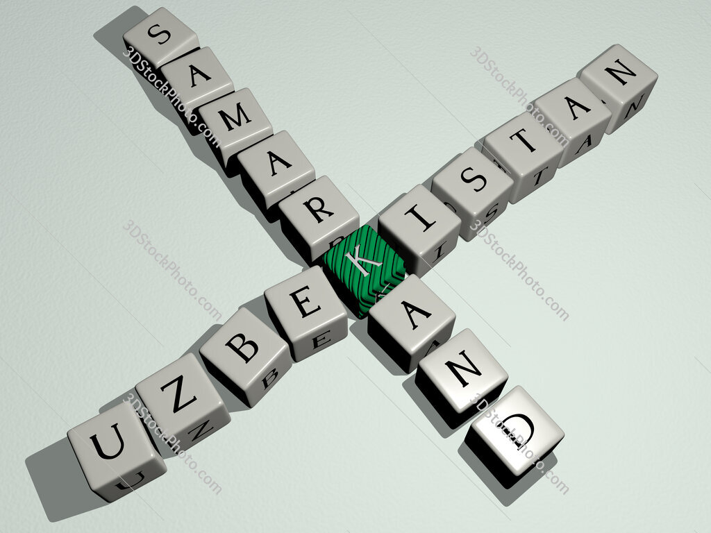 uzbekistan samarkand crossword by cubic dice letters