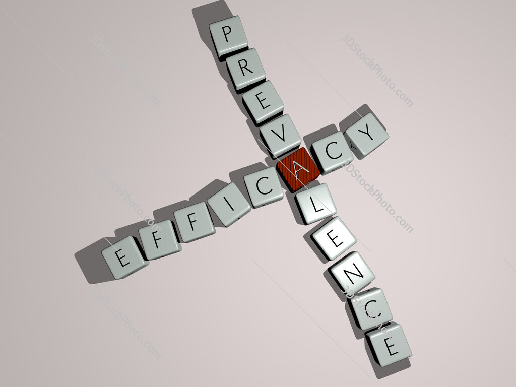 efficacy prevalence crossword by cubic dice letters