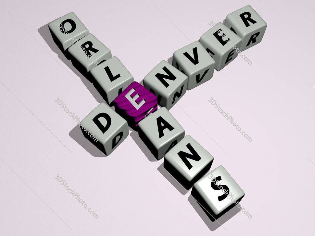 denver orleans crossword by cubic dice letters