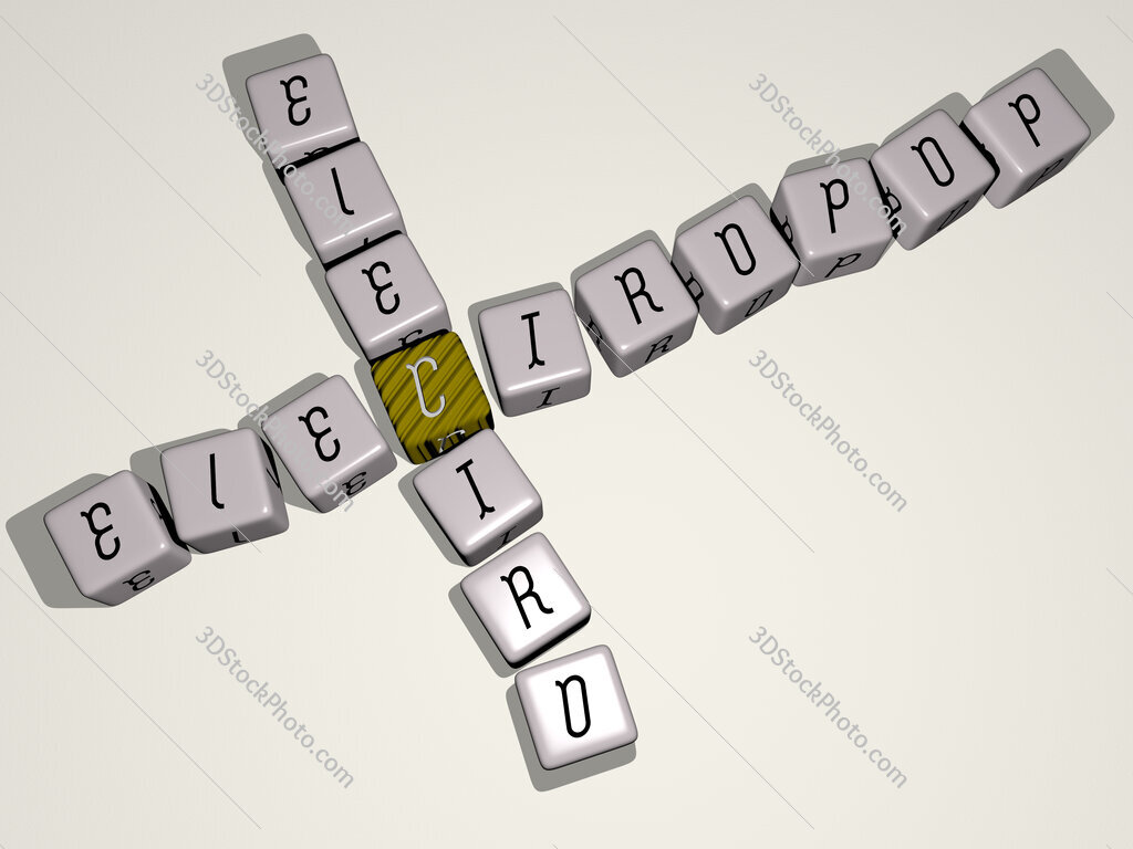 electropop electro crossword by cubic dice letters