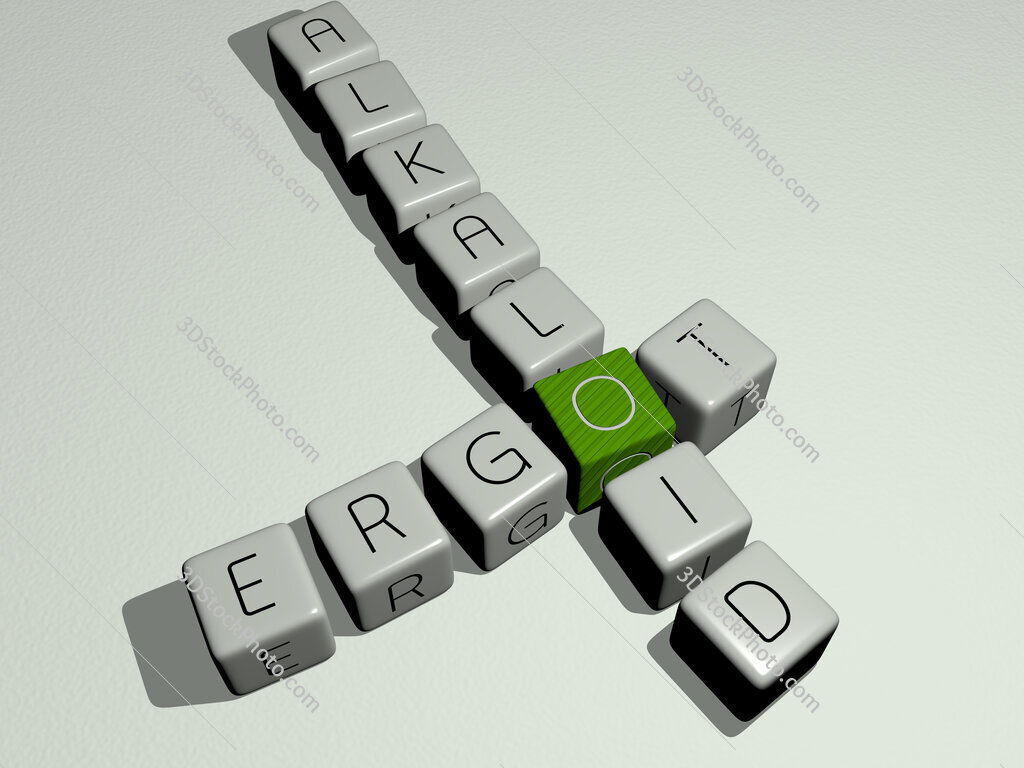 ergot alkaloid crossword by cubic dice letters