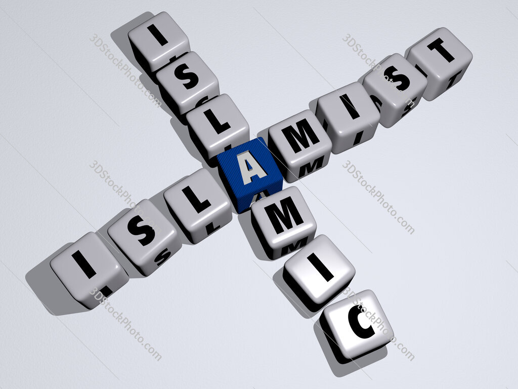islamist islamic crossword by cubic dice letters