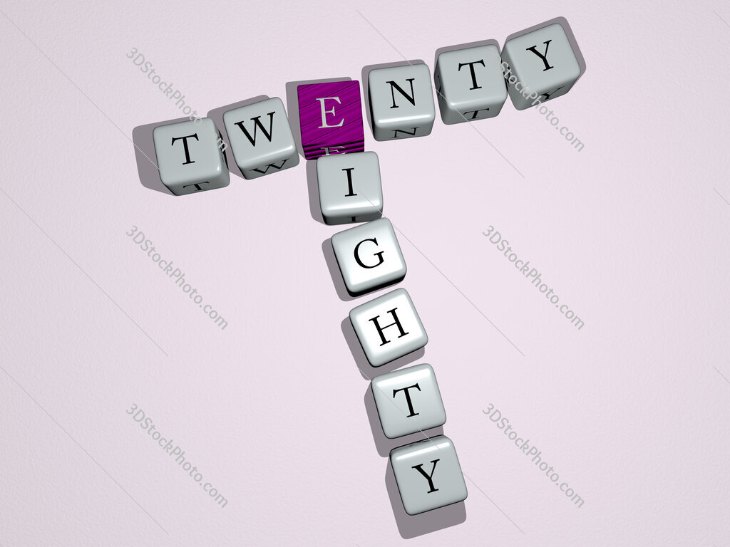 twenty eighty crossword by cubic dice letters