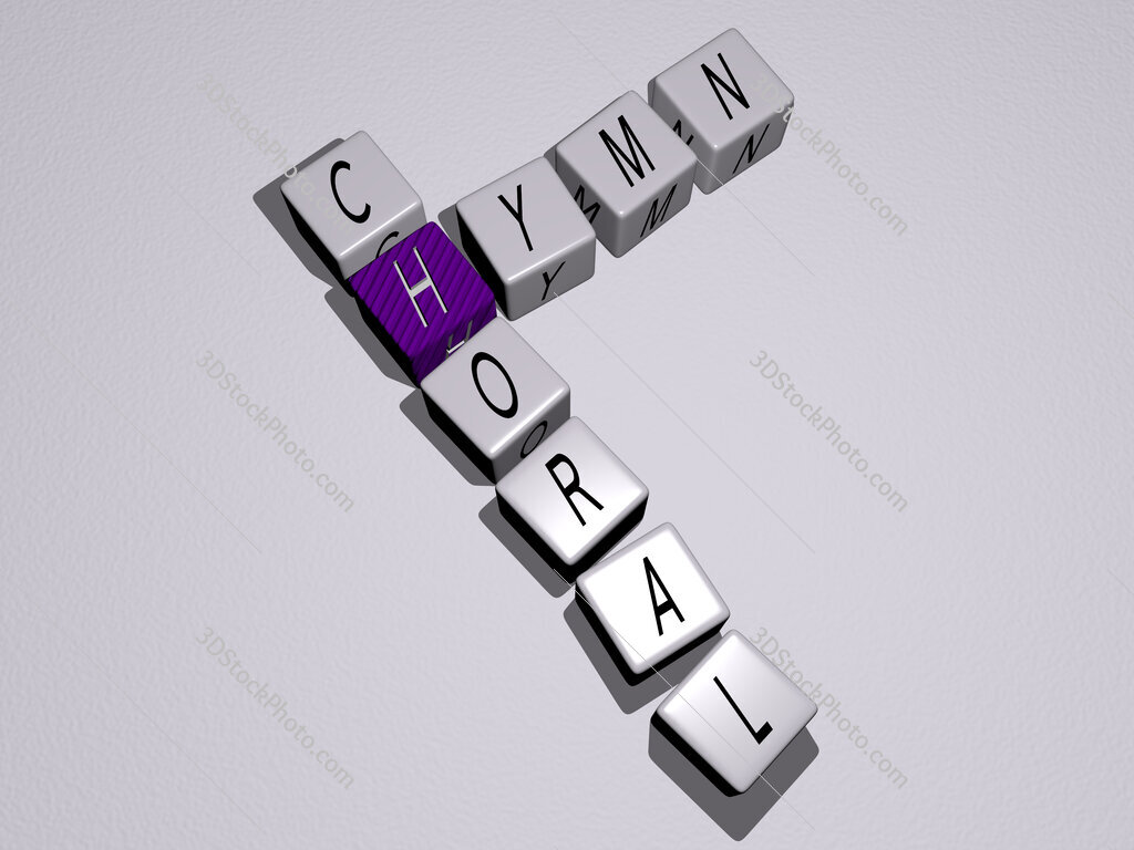 hymn choral crossword by cubic dice letters