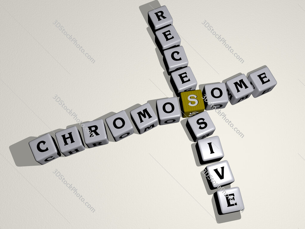chromosome recessive crossword by cubic dice letters