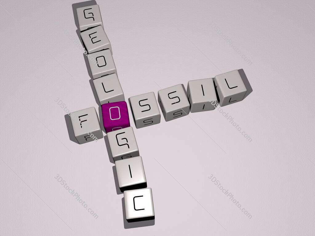 fossil geologic crossword by cubic dice letters