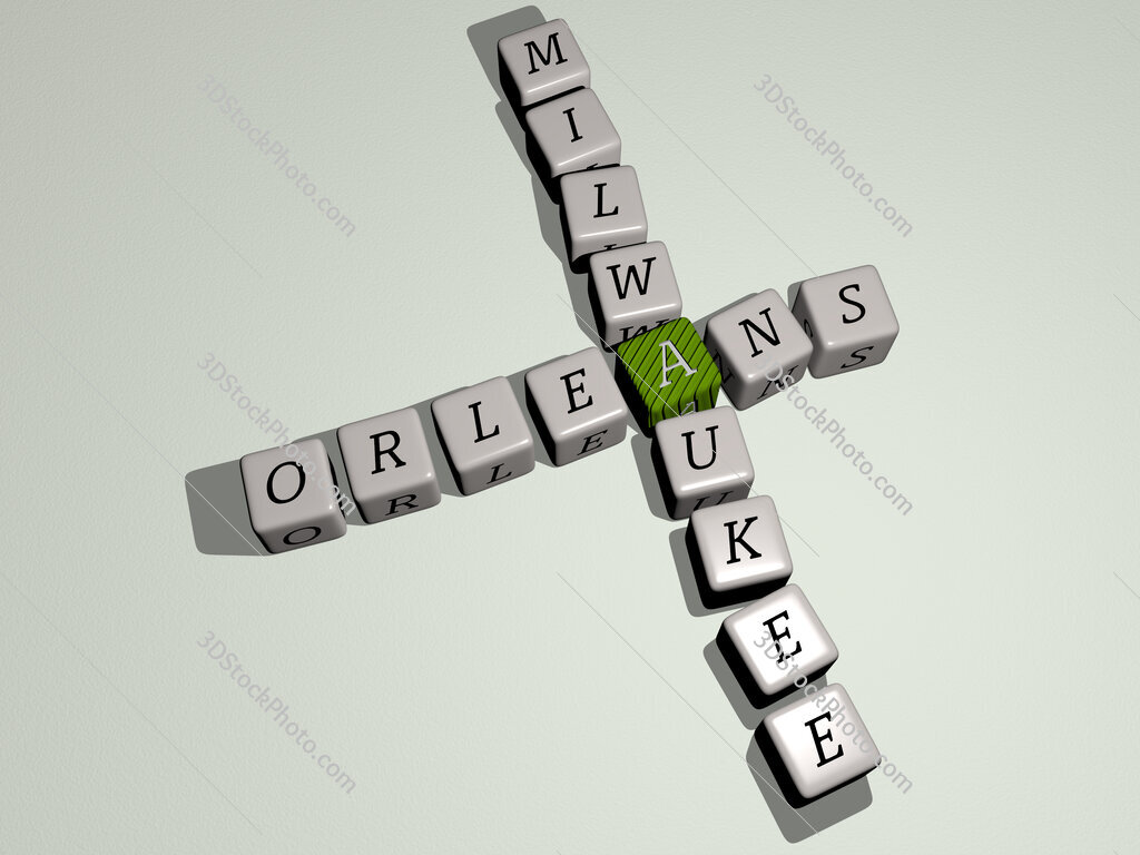 orleans milwaukee crossword by cubic dice letters