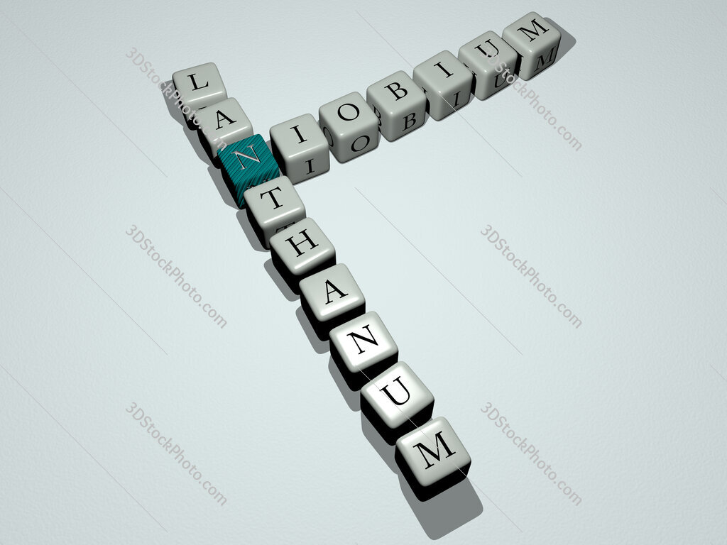 niobium lanthanum crossword by cubic dice letters