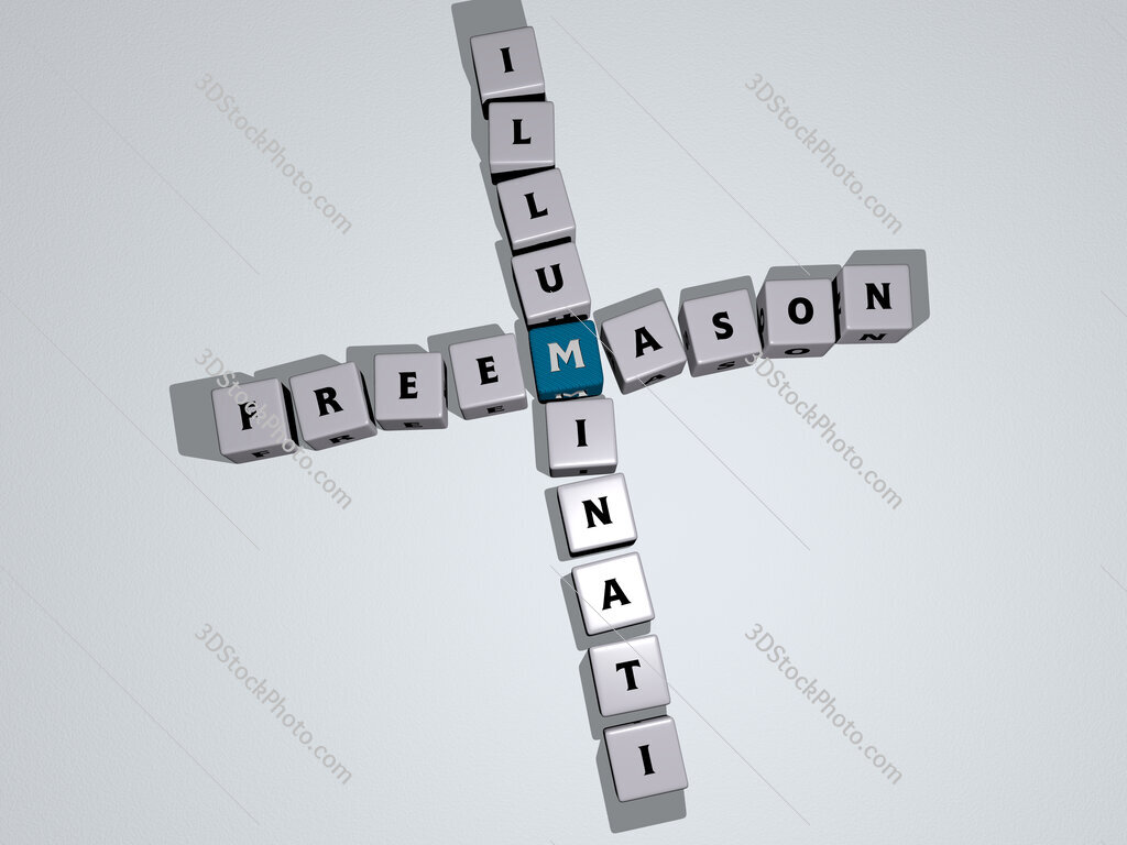 freemason illuminati crossword by cubic dice letters