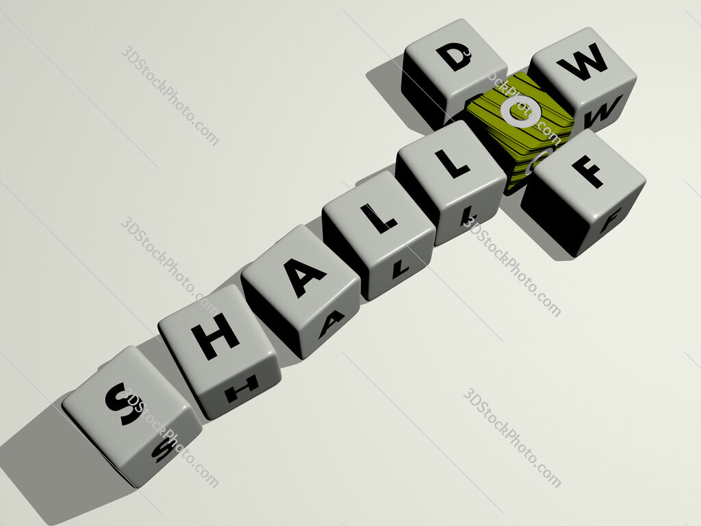 shallow dof crossword by cubic dice letters