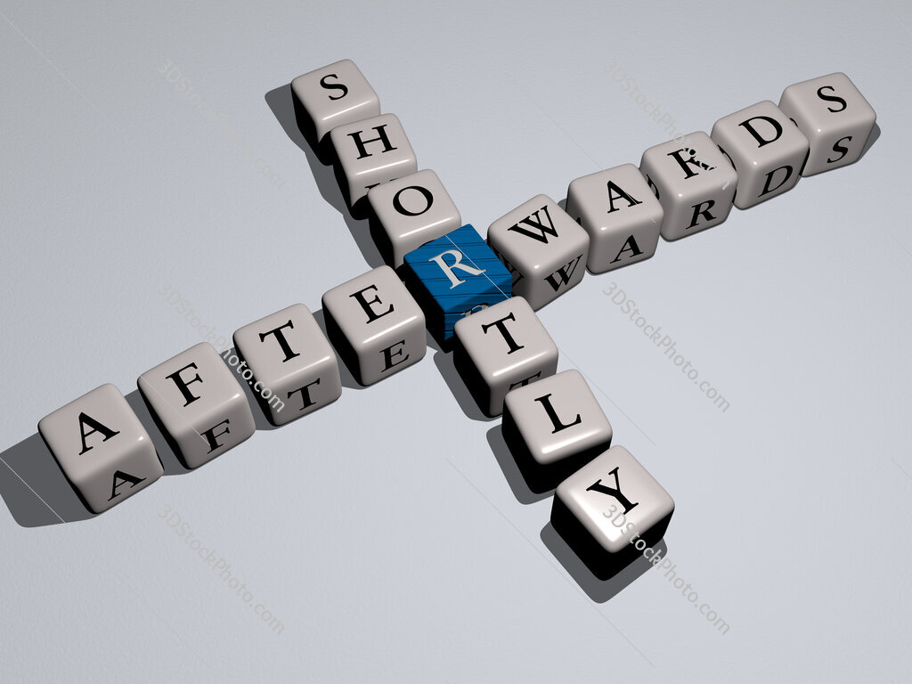 afterwards shortly crossword by cubic dice letters