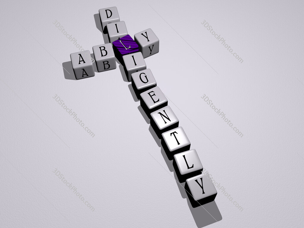 ably diligently crossword by cubic dice letters
