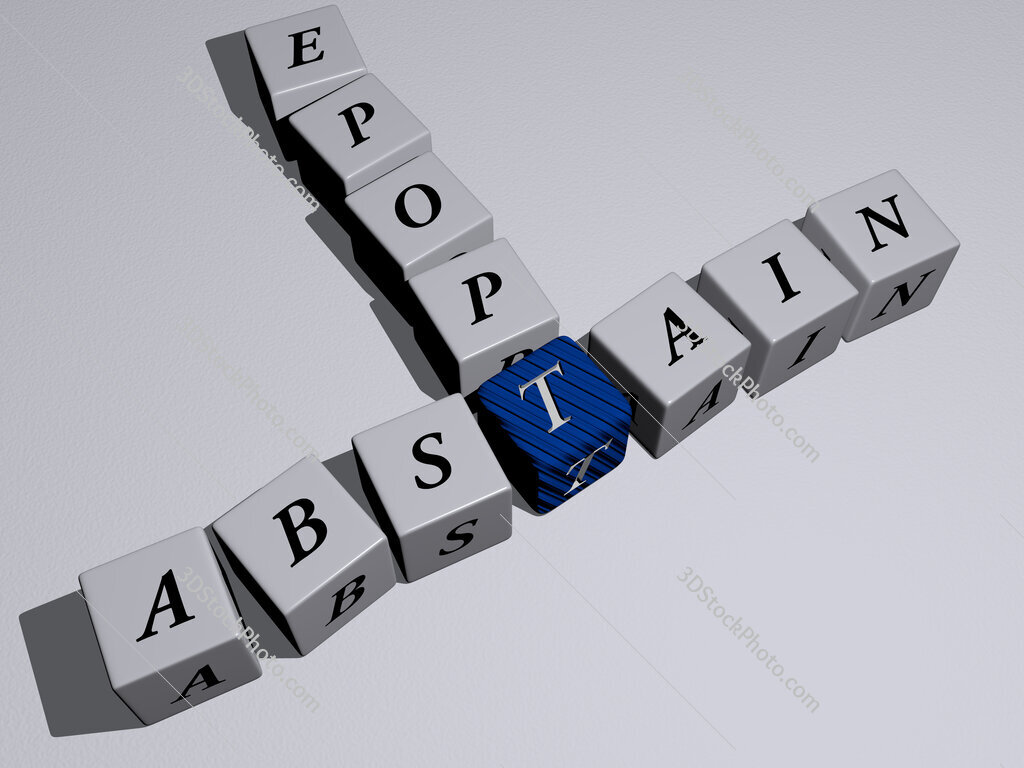 abstain epopt crossword by cubic dice letters
