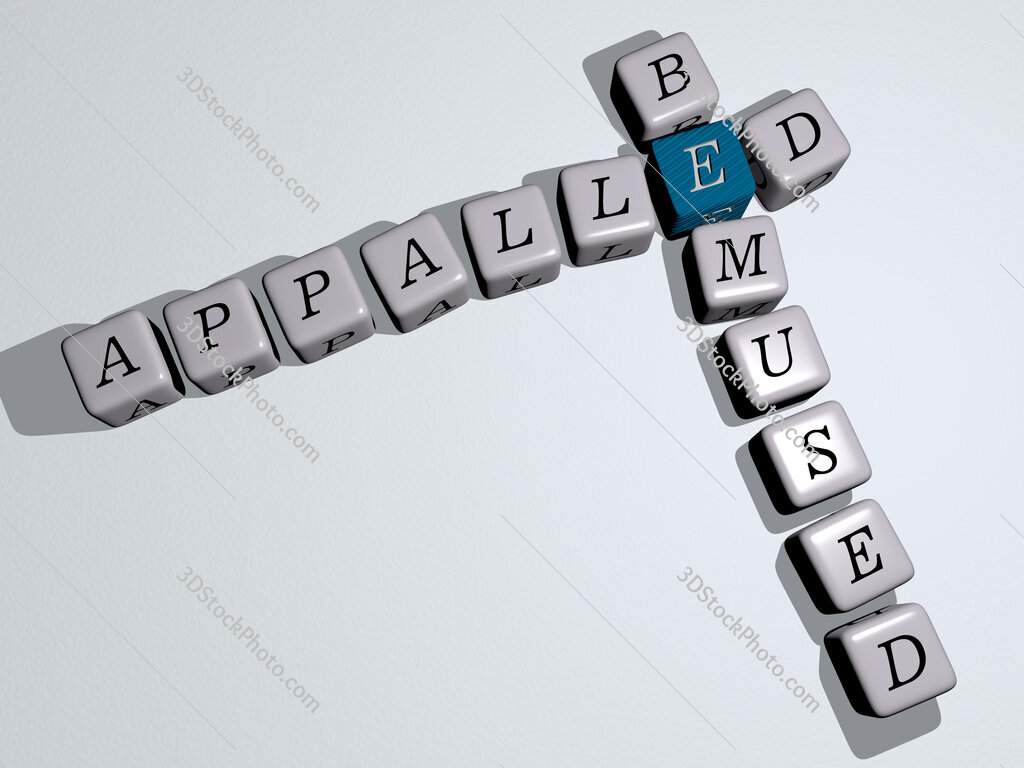 appalled bemused crossword by cubic dice letters