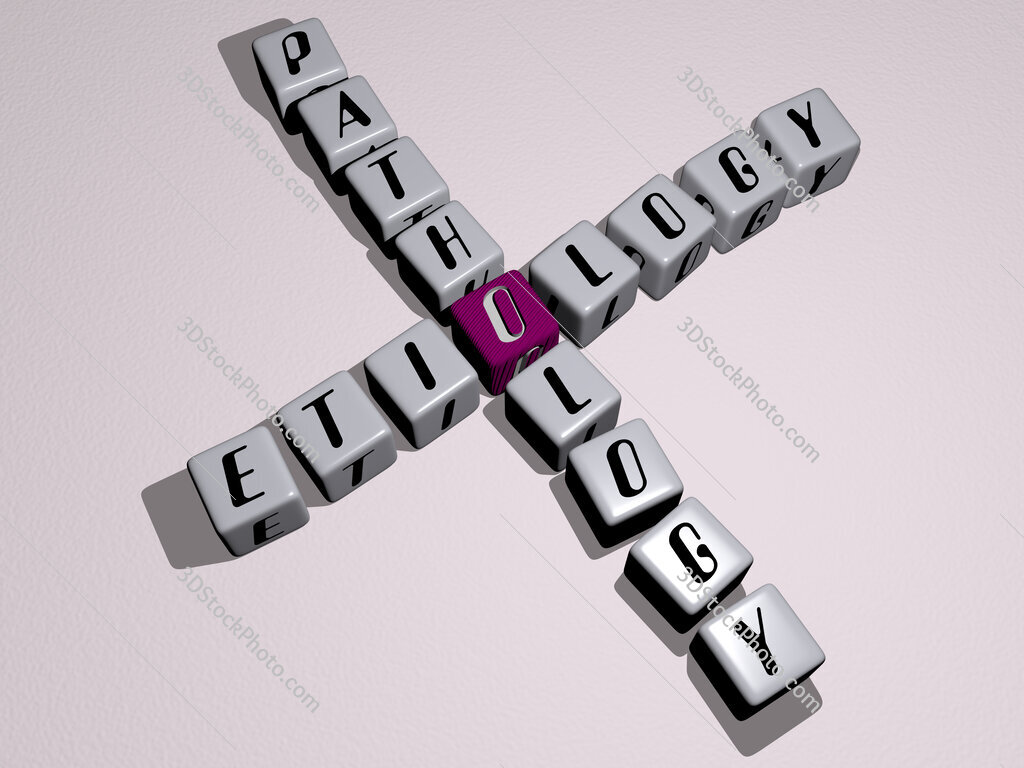 etiology pathology crossword by cubic dice letters
