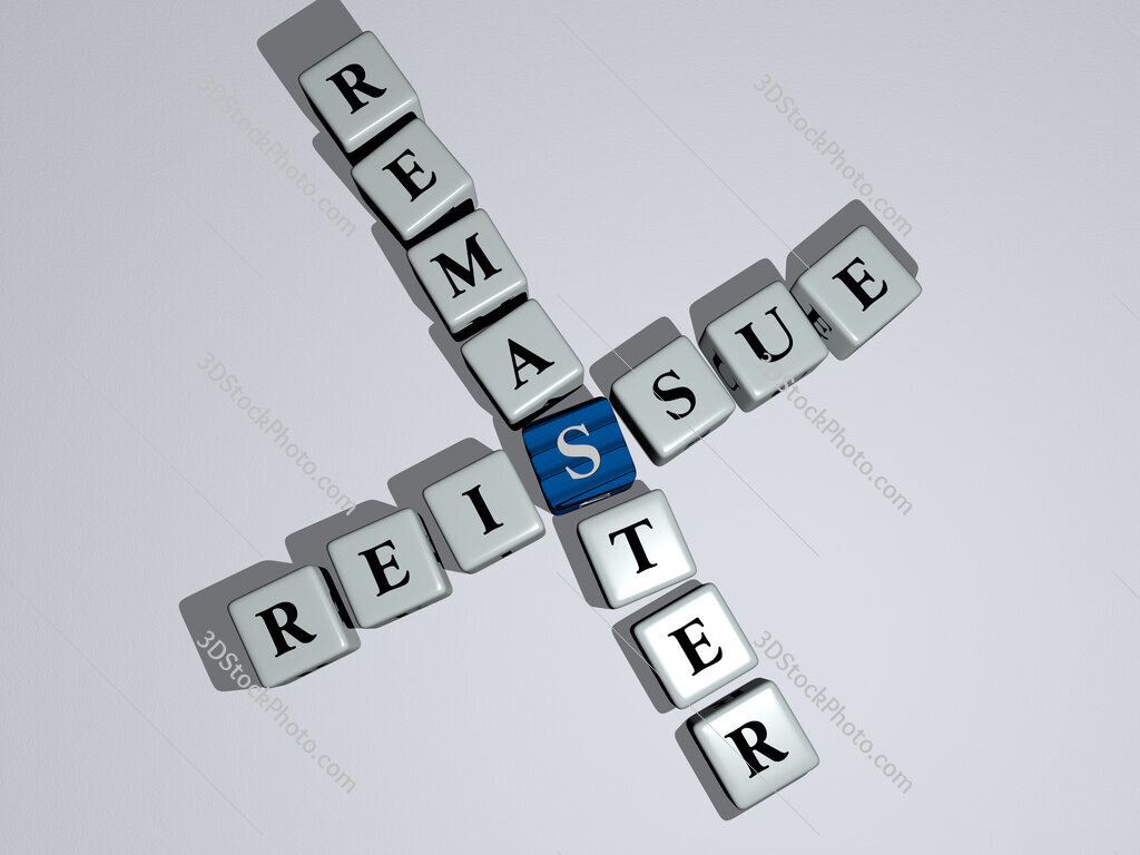 reissue remaster crossword by cubic dice letters