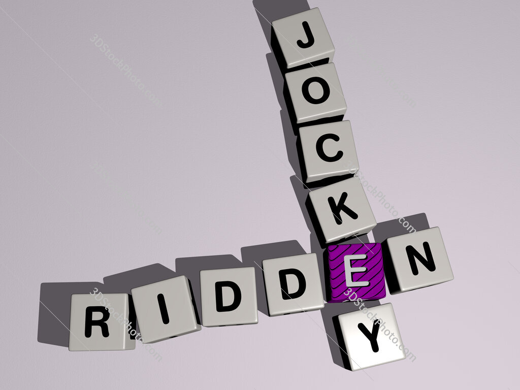 ridden jockey crossword by cubic dice letters