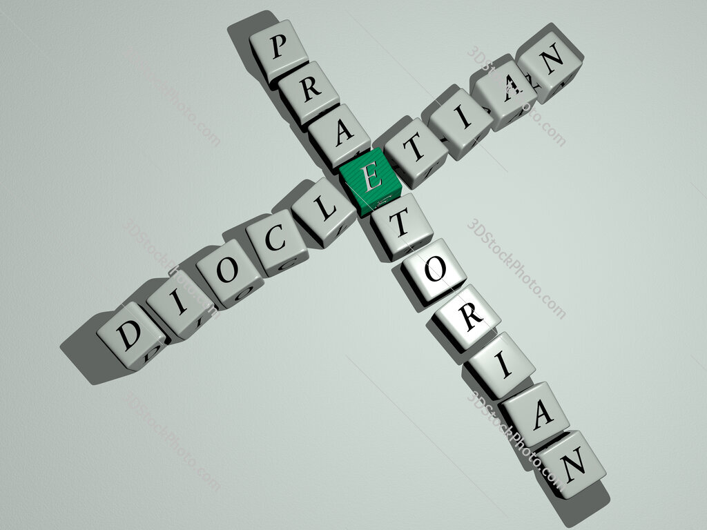 diocletian praetorian crossword by cubic dice letters