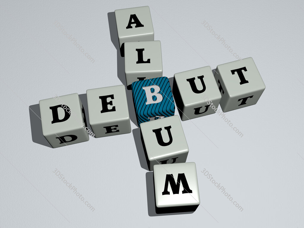 debut album crossword by cubic dice letters