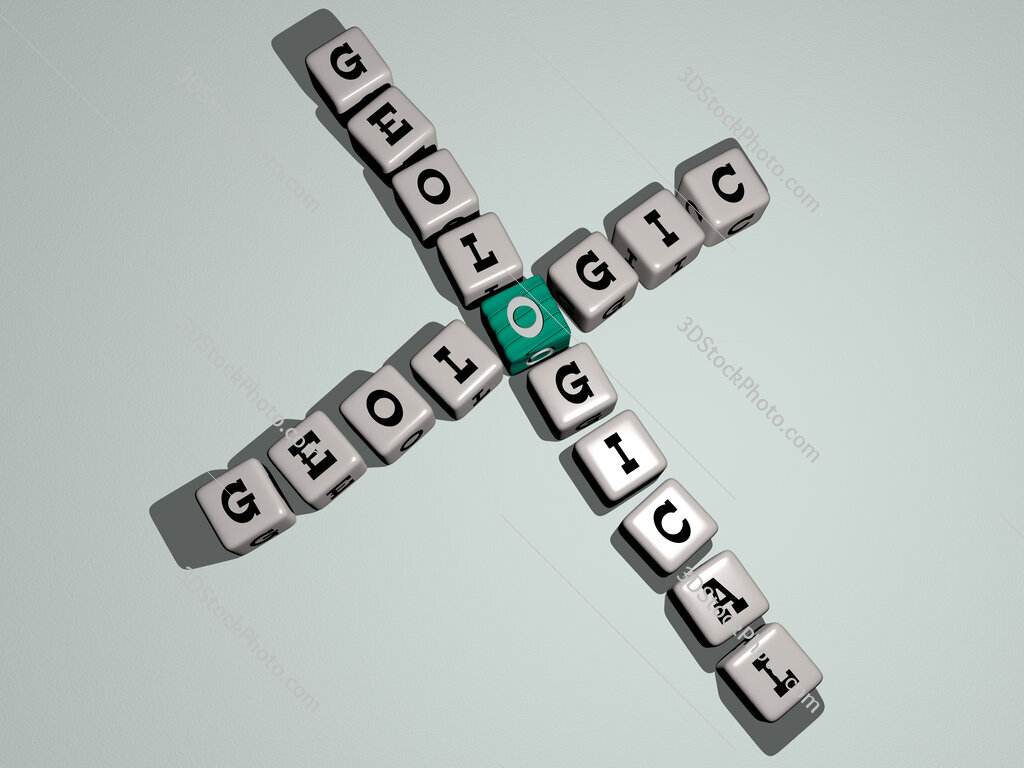 geologic geological crossword by cubic dice letters