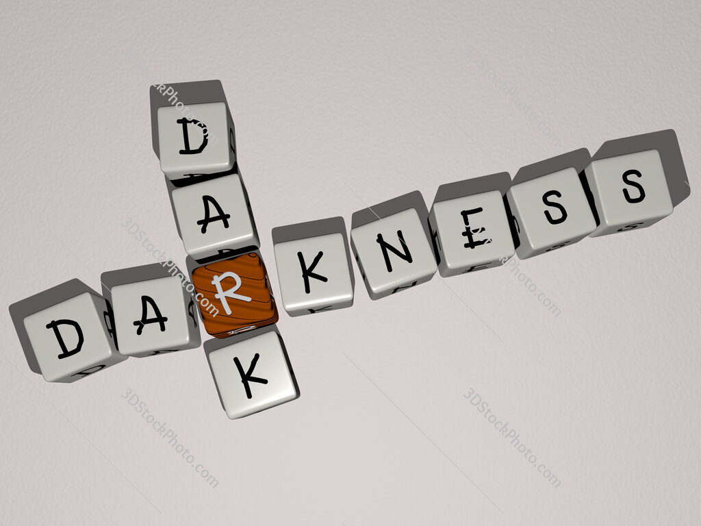darkness dark crossword by cubic dice letters