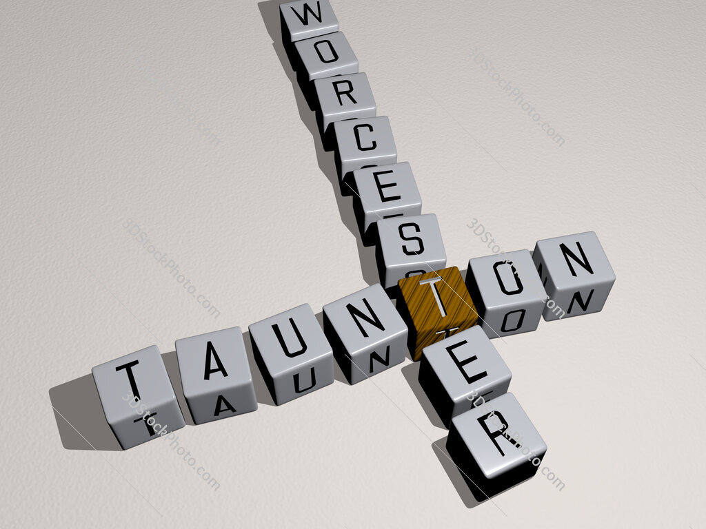 taunton worcester crossword by cubic dice letters