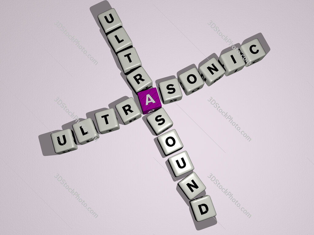 ultrasonic ultrasound crossword by cubic dice letters