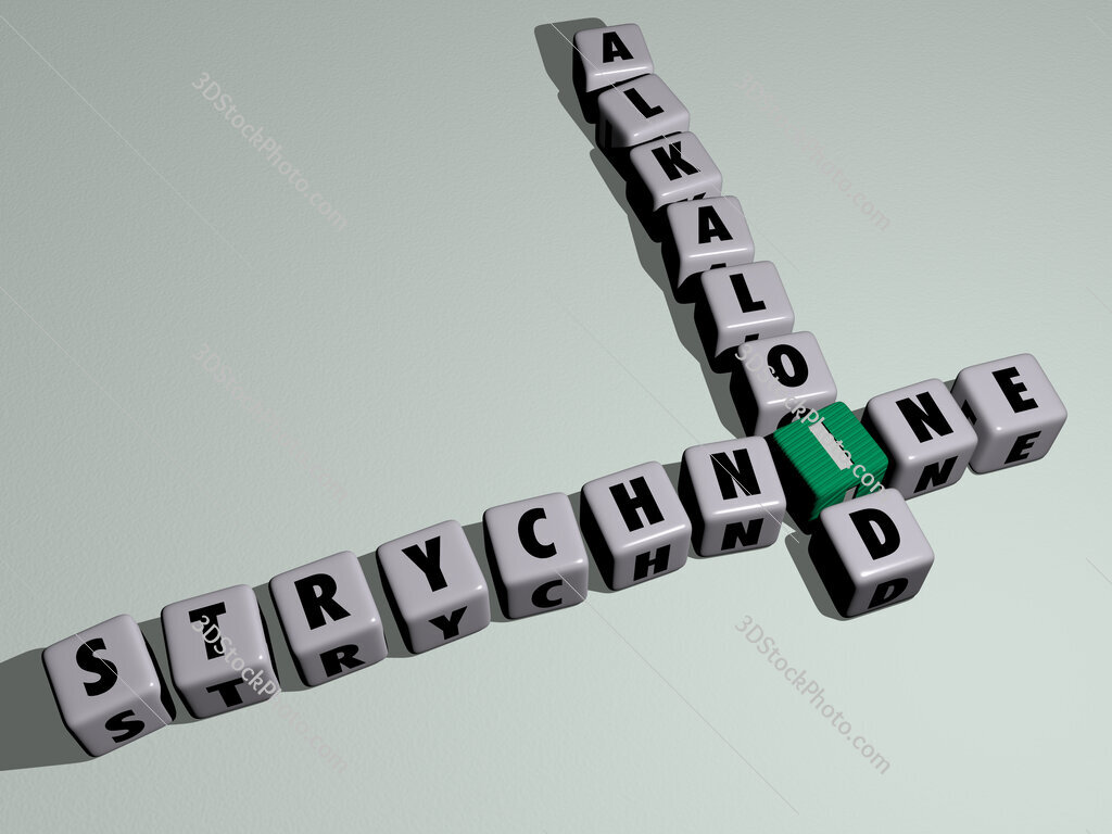 strychnine alkaloid crossword by cubic dice letters