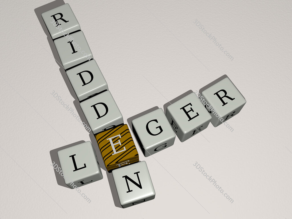 leger ridden crossword by cubic dice letters