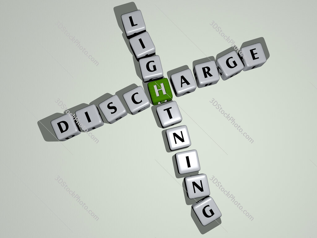discharge lightning crossword by cubic dice letters
