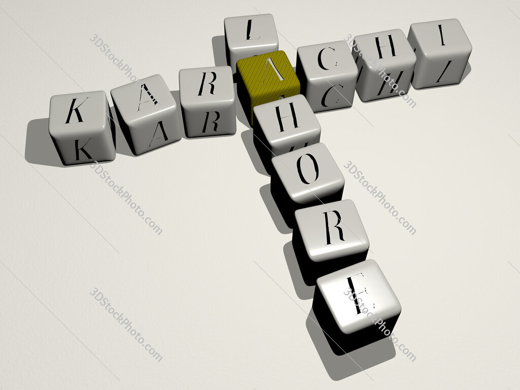karachi lahore crossword by cubic dice letters