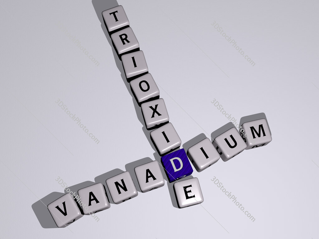 vanadium trioxide crossword by cubic dice letters