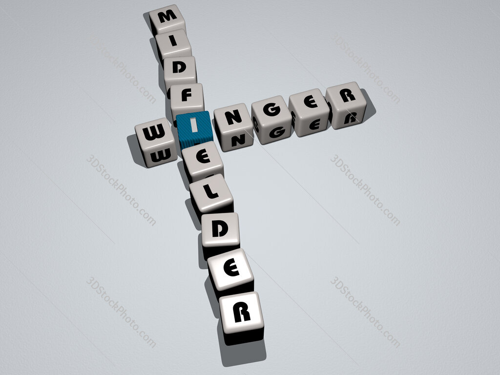 winger midfielder crossword by cubic dice letters